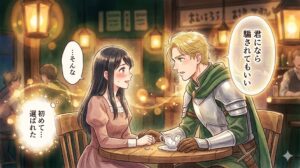 名シーン再現「君になら騙されてもいい」- 酒場での運命的な告白シーン