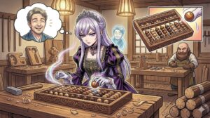 異世界の職人に作らせた特注のそろばん